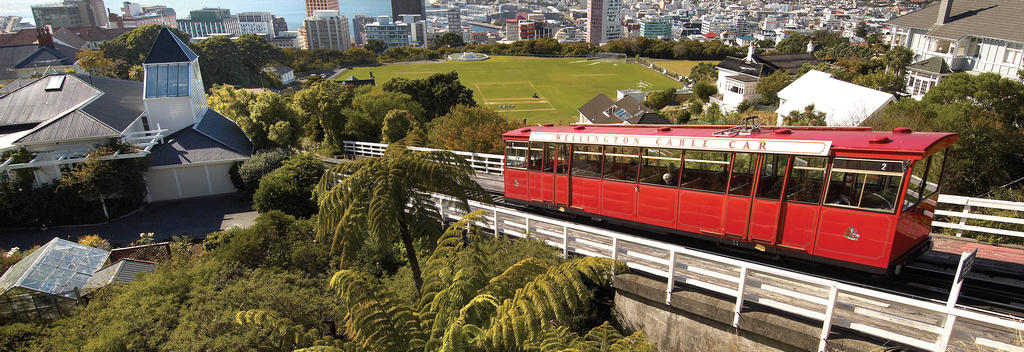 Take a ride on the historic Wellington Cable Car and enjoy views over the city and harbour from the lookout at the top.