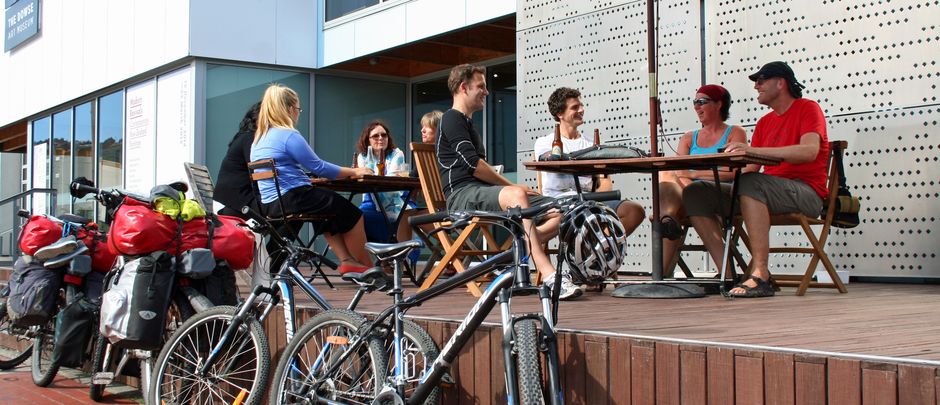 The Dowse Art Museum in Lower Hutt on the Remutaka Cycle Trail is a free public gallery for people to enjoy contemporary art and culture.