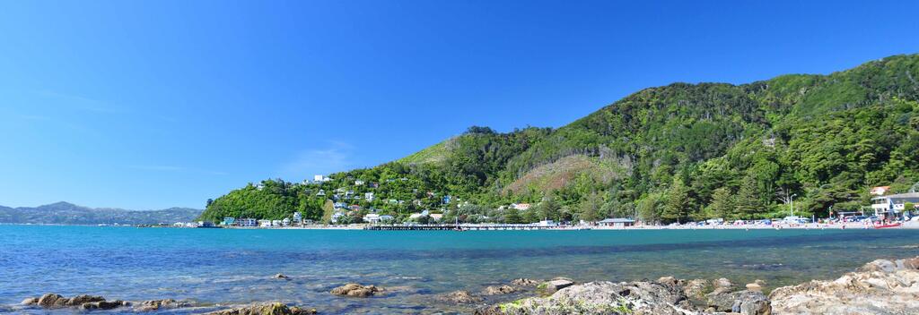 Perfect day by the harbour