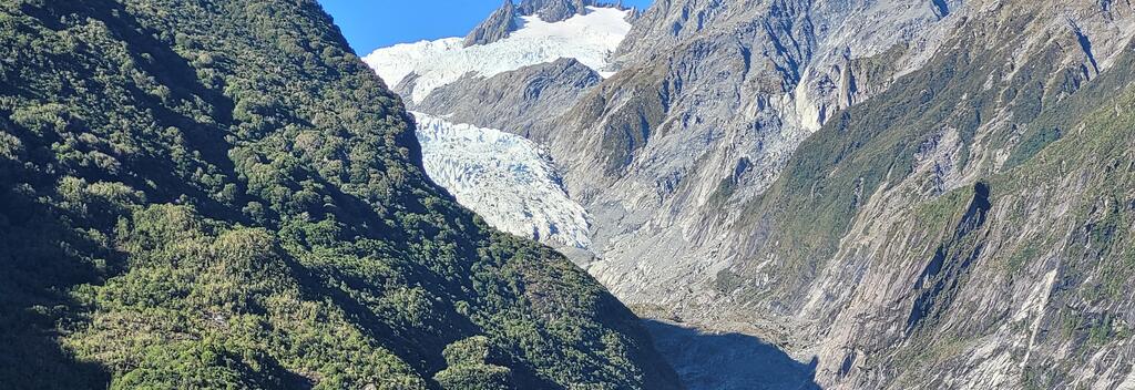 View from Franz Josef Walk