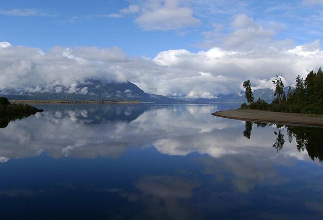 They say that ‘trout die of old age’ at Lake Brunner. Moana is the lake’s only settlement; it’s also a train stop for the TranzAlpine.