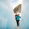 Explore accessible glaciers