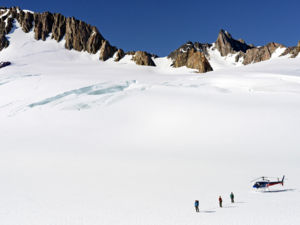 Explore sun drenched peaks at Franz Josef Glacier