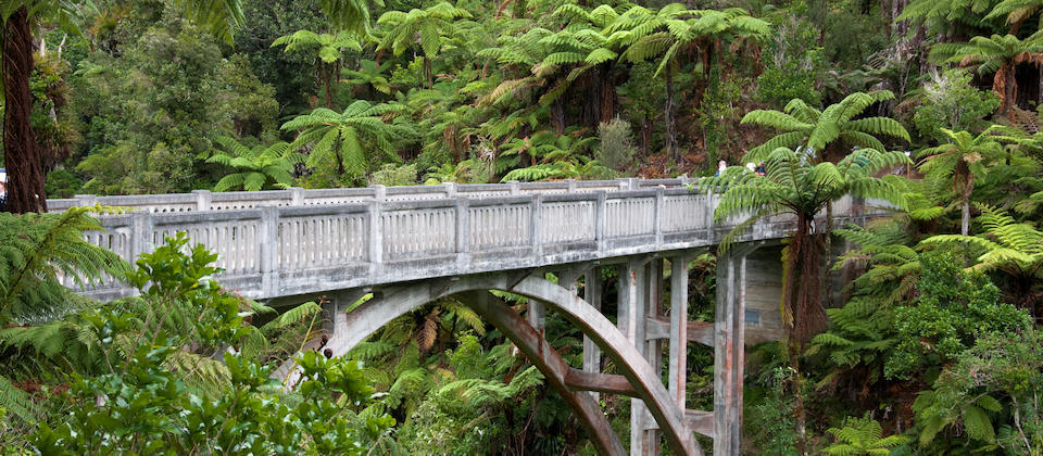 Bridge to Nowhere Whanganui New Zealand 