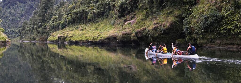 Kanu-Safari auf dem Whanganui River