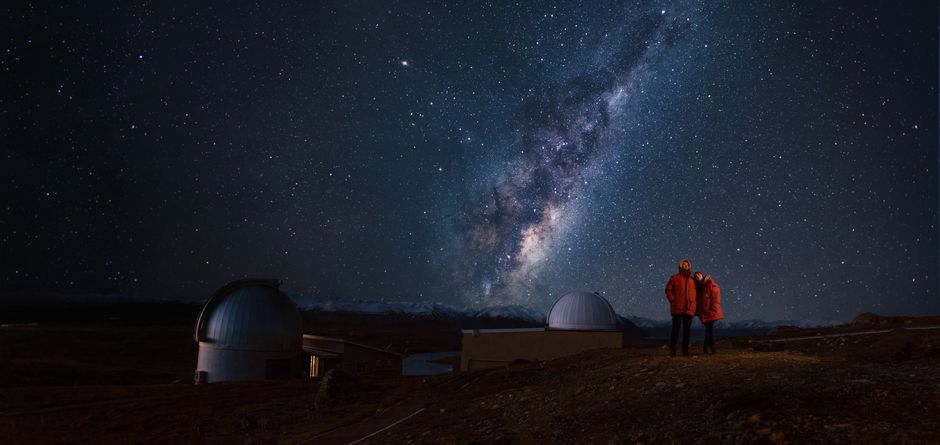 Stargazing at Lake Tekapo