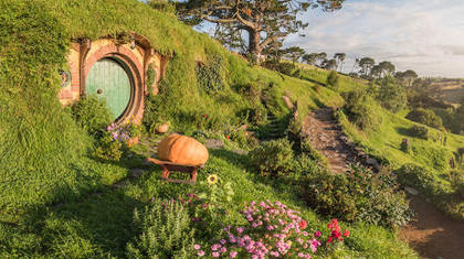 360 Blicke Auf Hobbiton Neuseeland