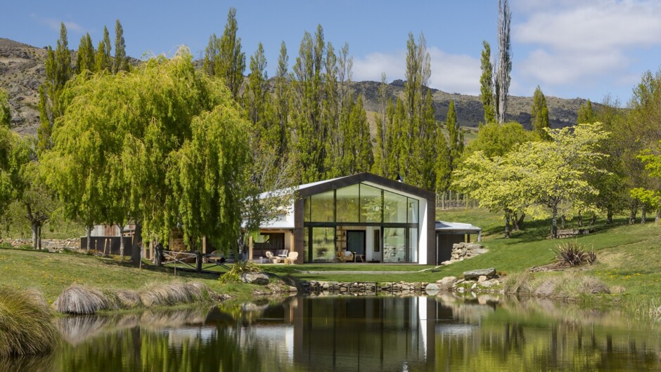 The Cloudy Bay Shed in the heart of Northburn vineyard