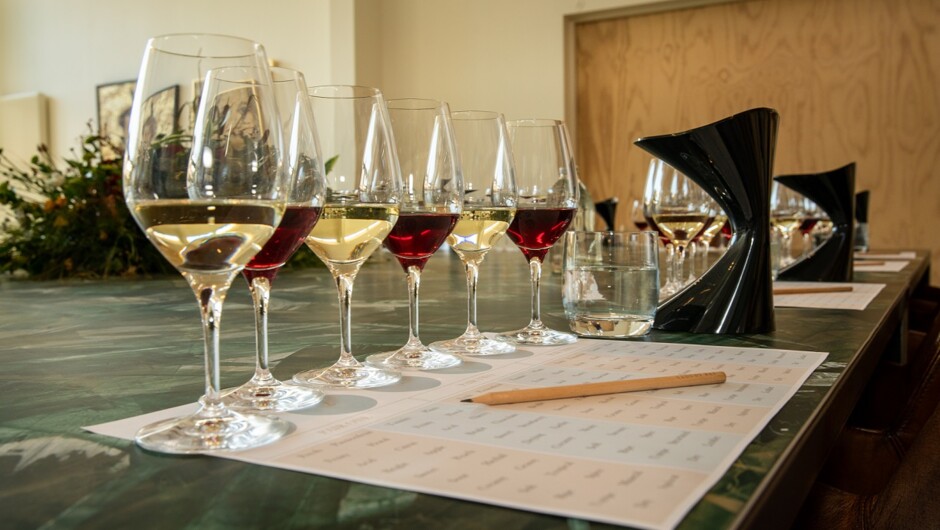 Tailor Made tasting at the Cloudy Bay Shed