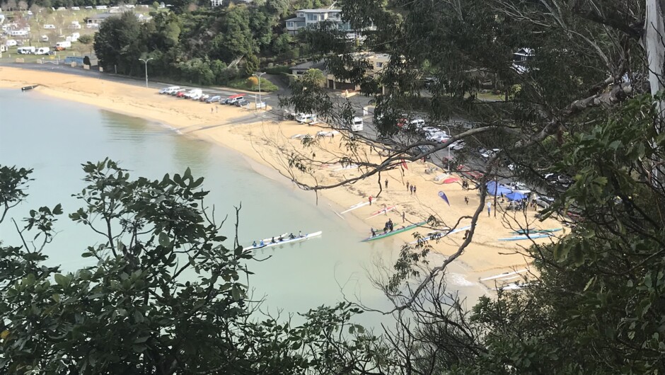 Kaiteriteri Beach, Nelson Tasman region .