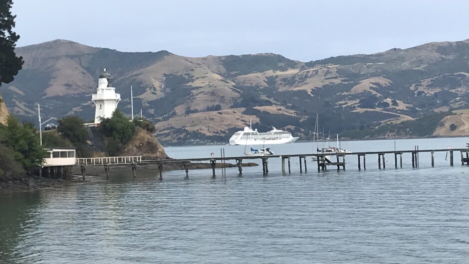 Akaroa Harbour.