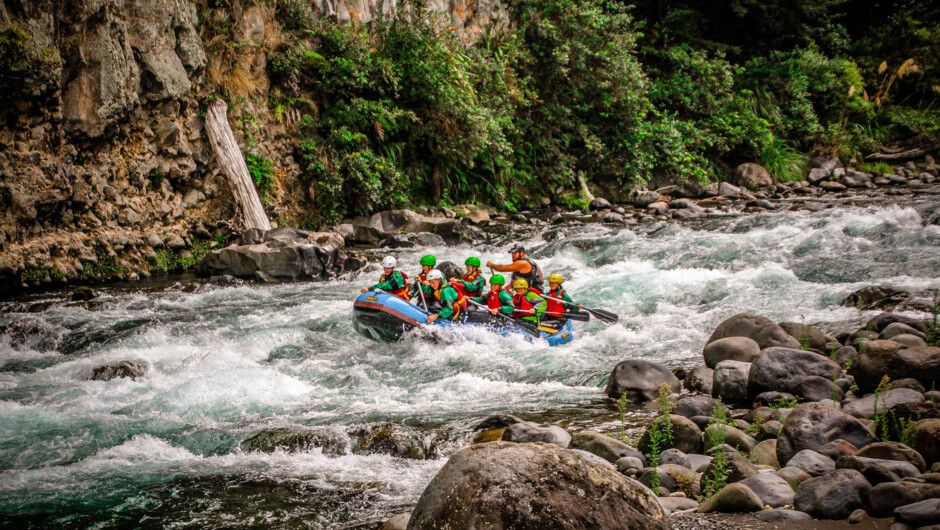 A unique blend of fun, excitement, adrenaline, education and culture is what you’ll receive with our Tongariro Whitewater Grade 3 Adventure.