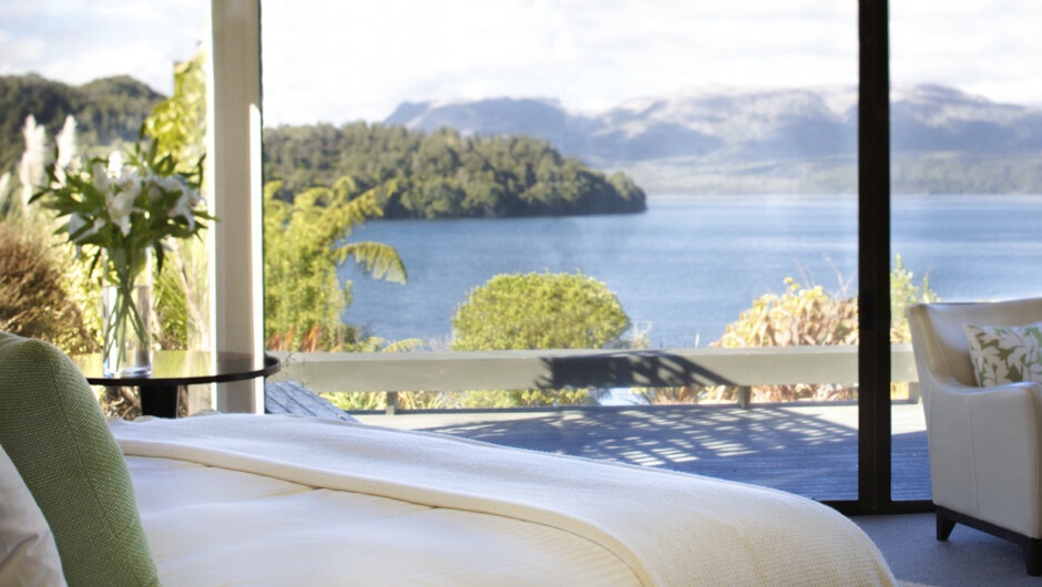 Solitaire Lodge Lake Tarawera Executive Suite