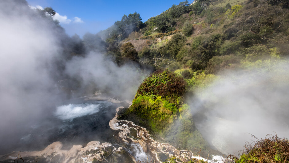 Te Manaroa Spring at Waikite Valley Thermal Pools