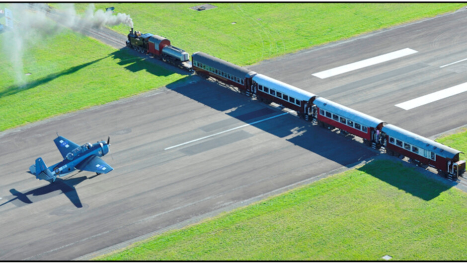 Wa165 crossing the Gisborne Airport Runway.