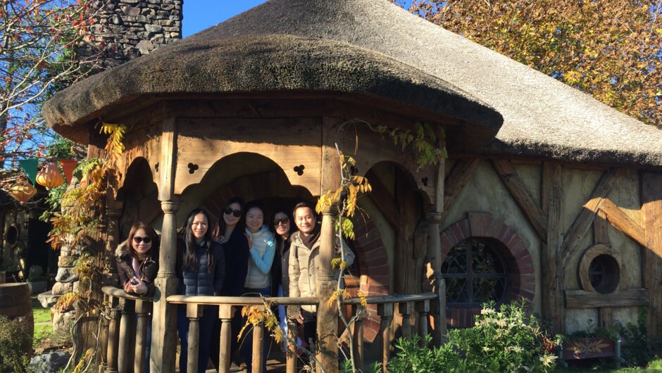 On Tour at Hobbiton