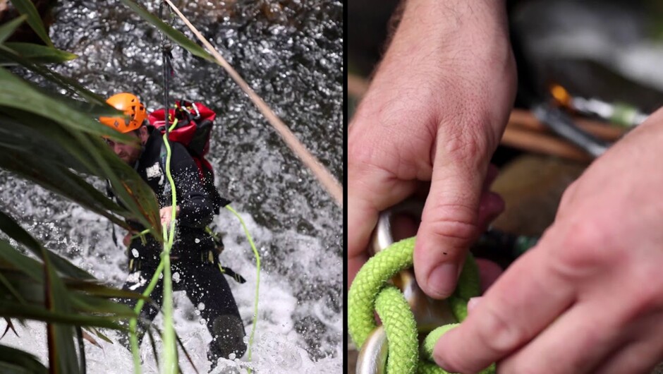 Raglan Rock Canyoning. Try something New New Zealand.