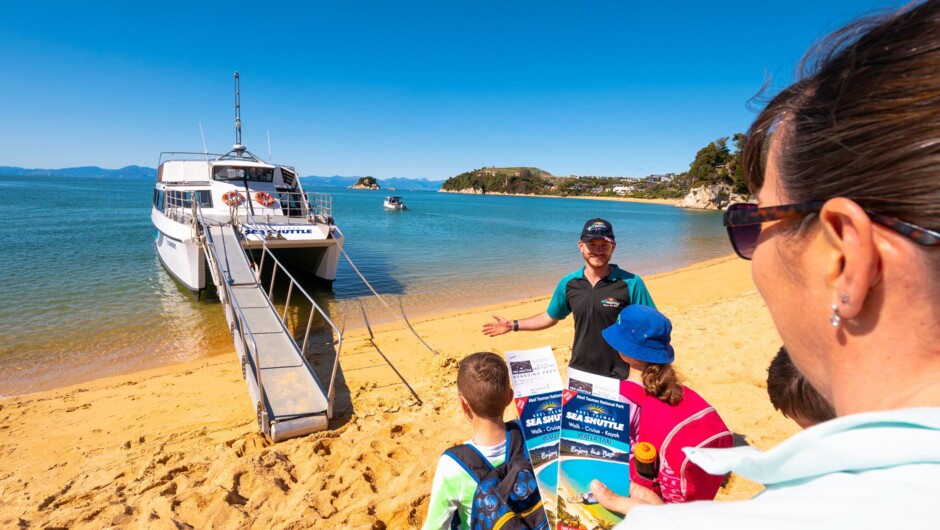 A day out in the Abel Tasman National Park.