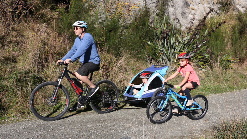 We can cater for all ages, sizes and riding-abilities. Perfect family ride.