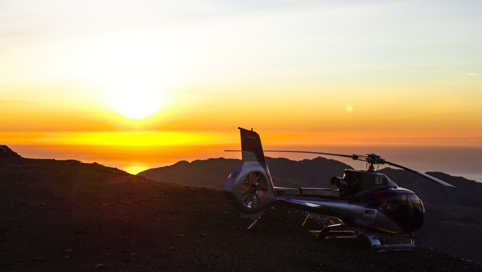 Kaikōura Helicopters sunrise / sunset flight