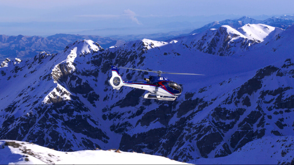 The impressive Seawards Kaikoura Ranges.