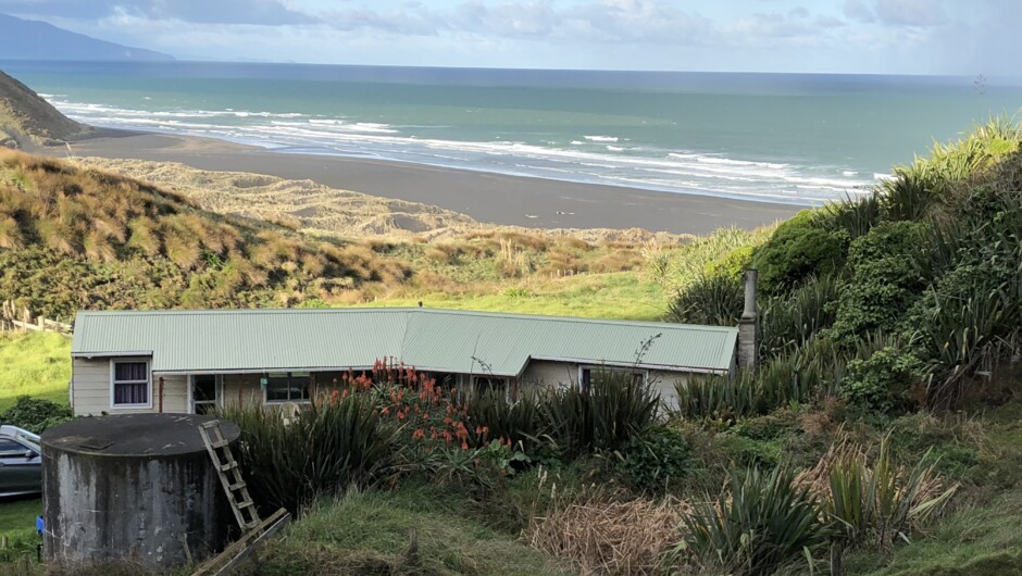 Beach Cottage views of the beach