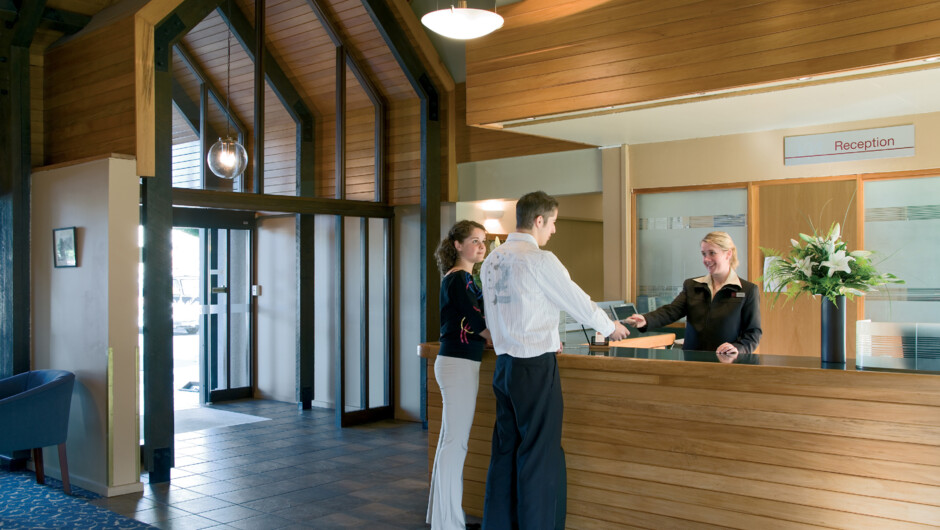 Dunedin Leisure Lodge Reception