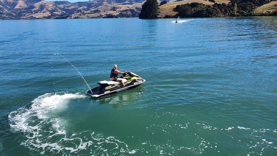 Ready to set off and explore Akaroa Harbour.