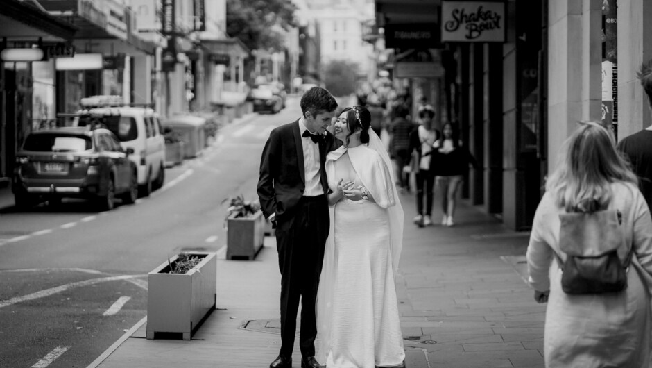 Auckland CBD wedding