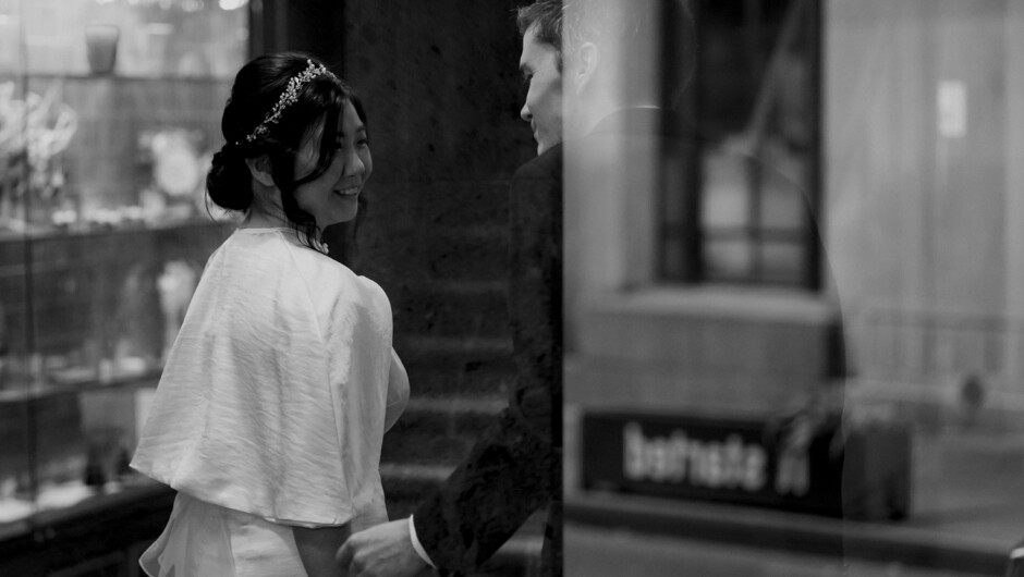 Auckland CBD wedding at Hotel De Brett