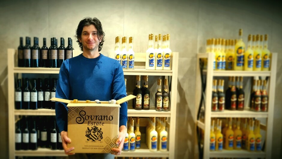 Paolo is waiting for our lovely customers for a tasting