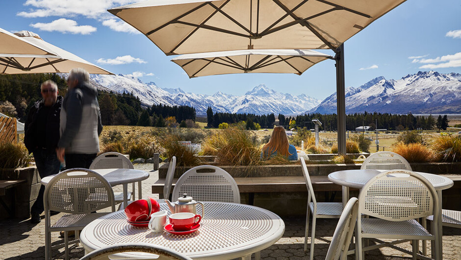 Fabulous views from the Cafe.