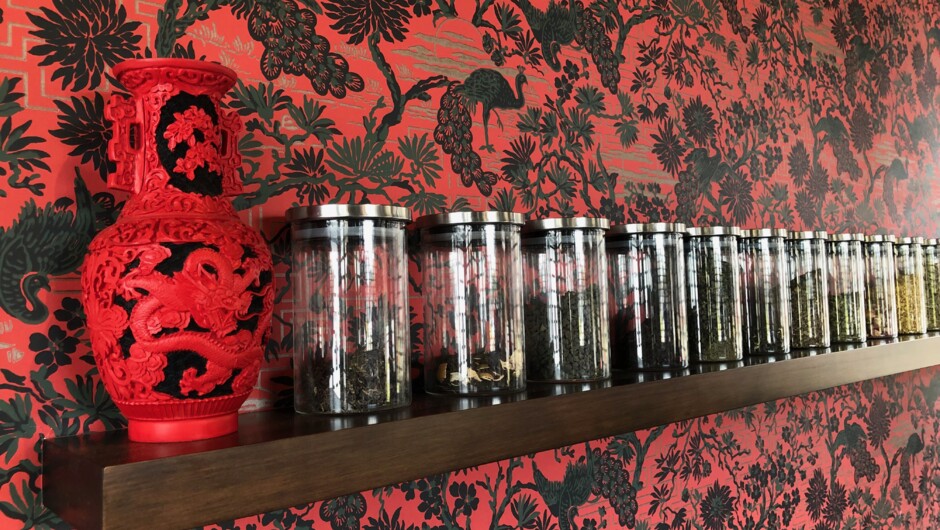 Try one of our many teas in the Tea House