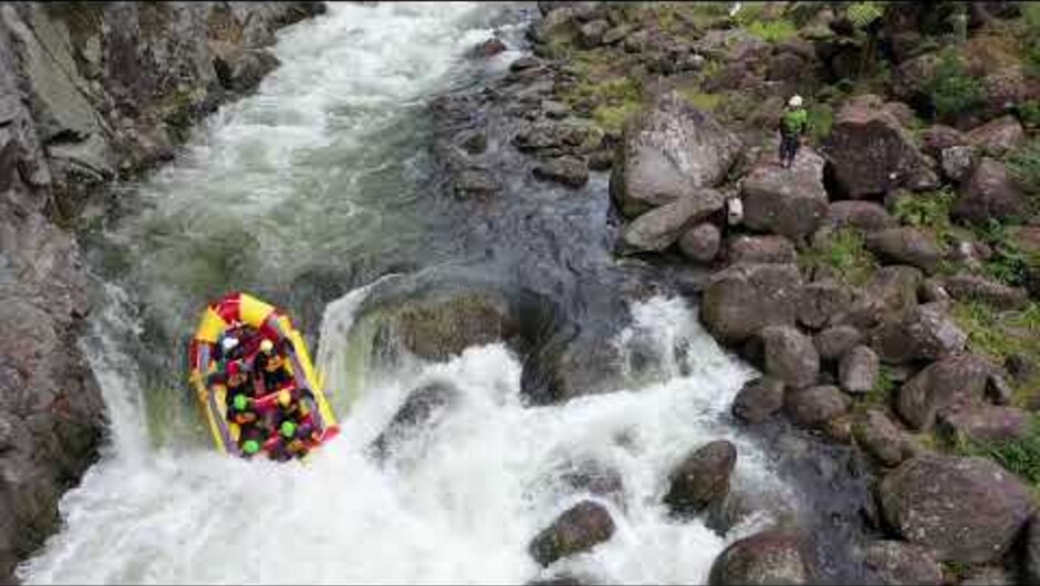 'The best Grade 5 rafting in NZ' - Wairoa River, Tauranga