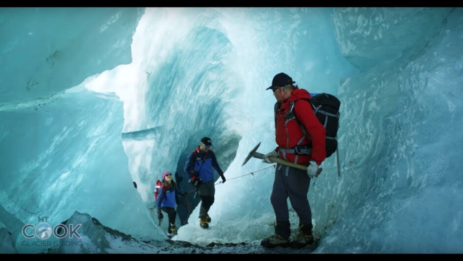 The Adventurer: Tasman Glacier Heli Hike with Mt Cook Glacier Guiding