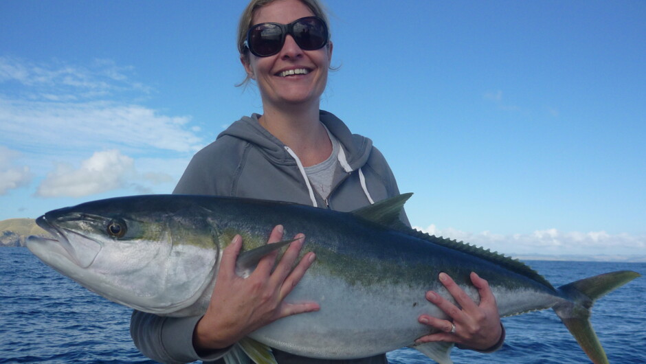 Excellent Kingfish, very happy angler !