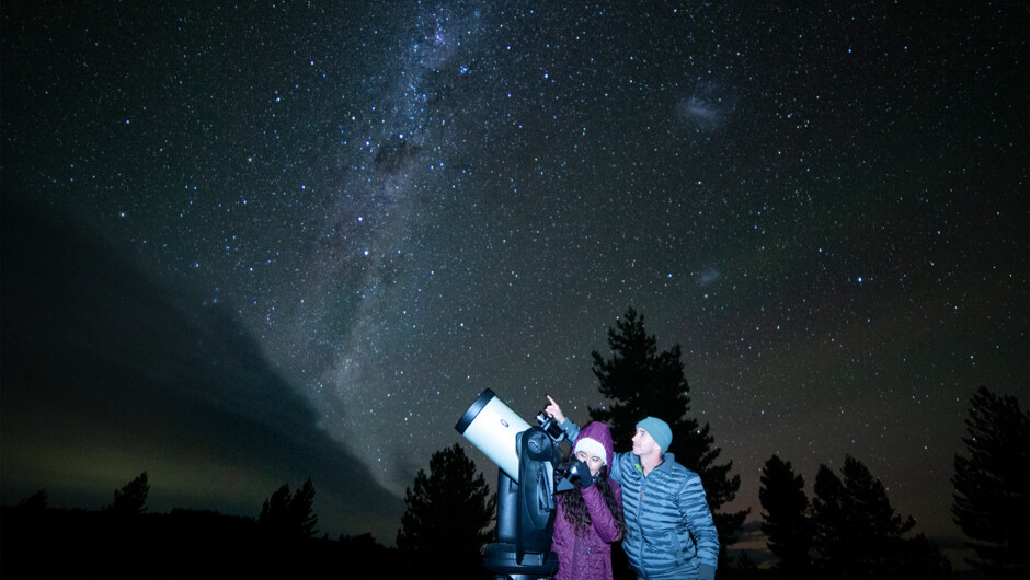 During the tour, you will explore the universe by using our telescope, you are going to see those deep sky objects can't be seen with our naked eye.