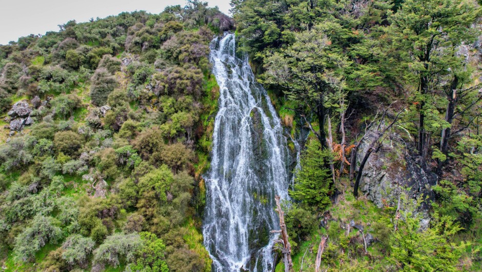 Senic Waterfall in the backcountry.