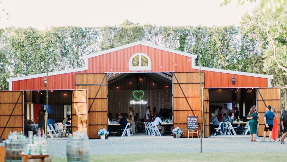 The Red Barn Corbett House.