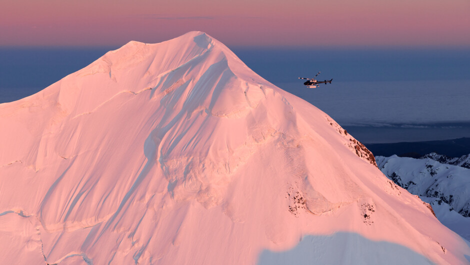 Sunrise over Mt Tasman