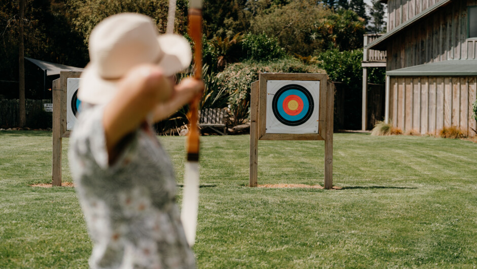 Try archery.