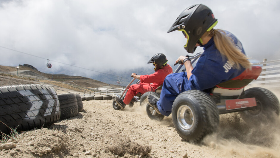 Mountain Carting at Cardrona Alpine Resort - A need for speed