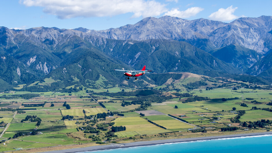 Coastal and alpine views