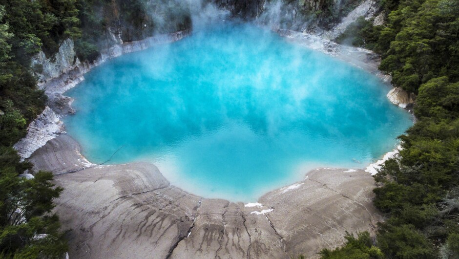 Waimangu Volcanic Valley Inferno Crater