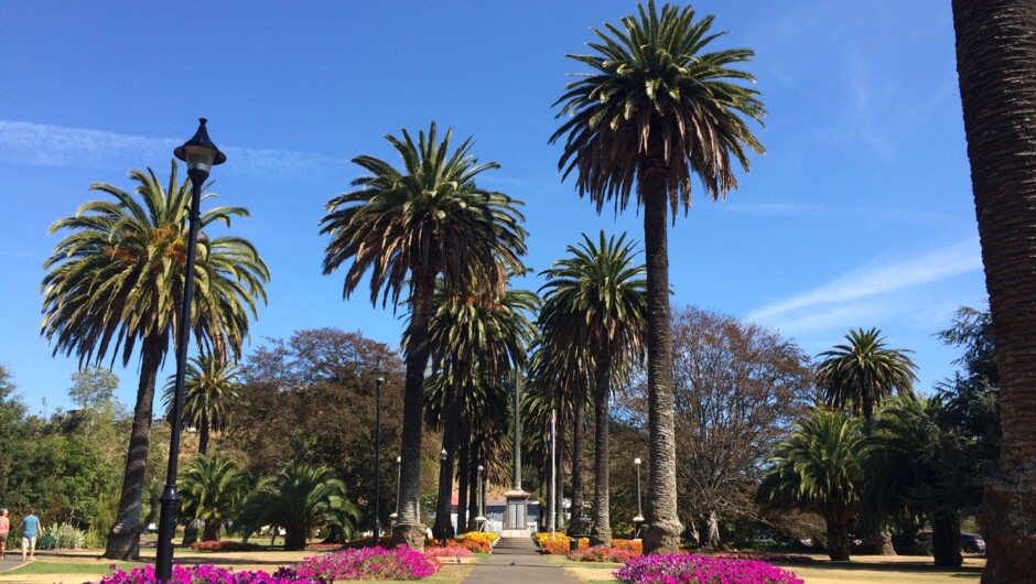 The splendour of ANZAC Park