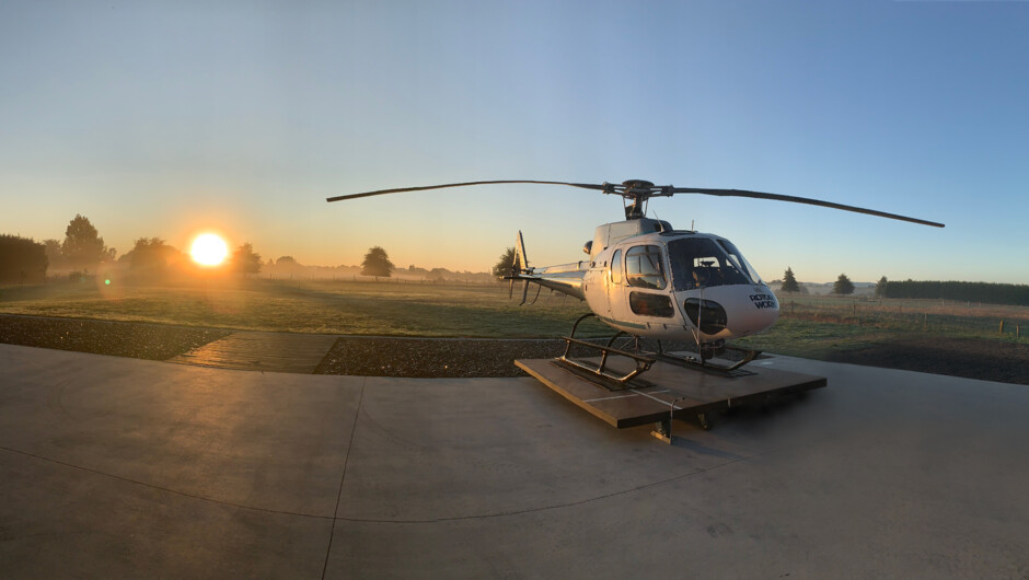 Departing Kihikihi Base