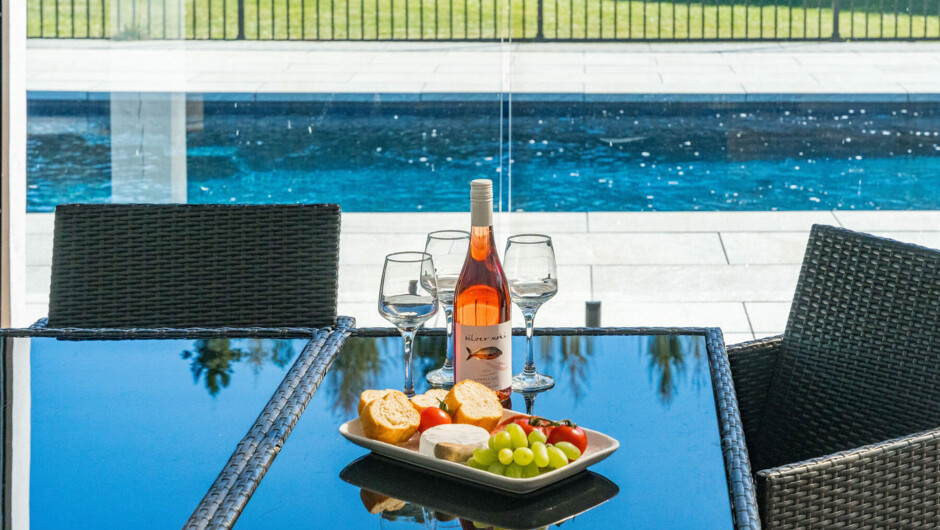 Poolside refreshments