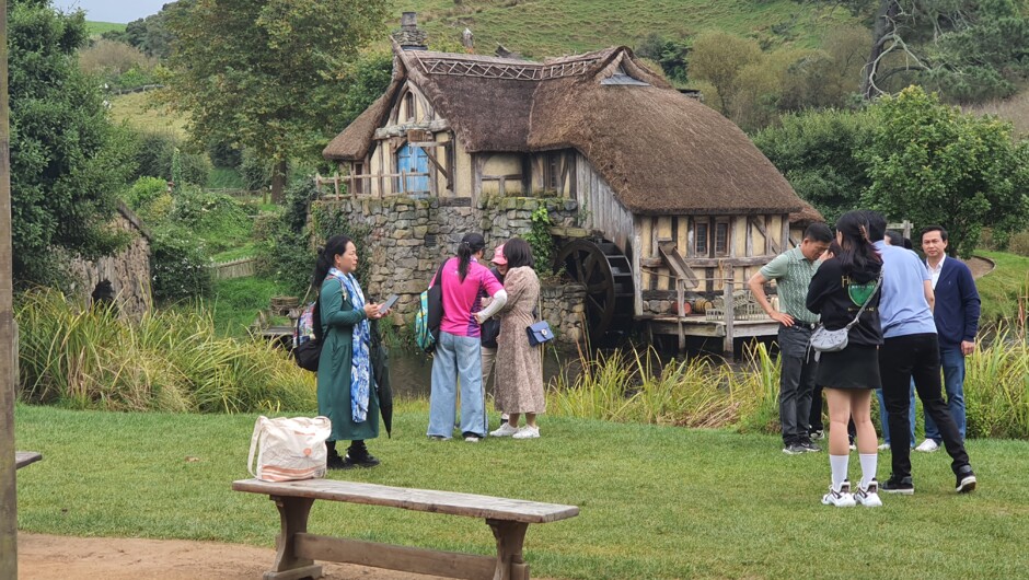 Mill house Hobbiton Movie Set