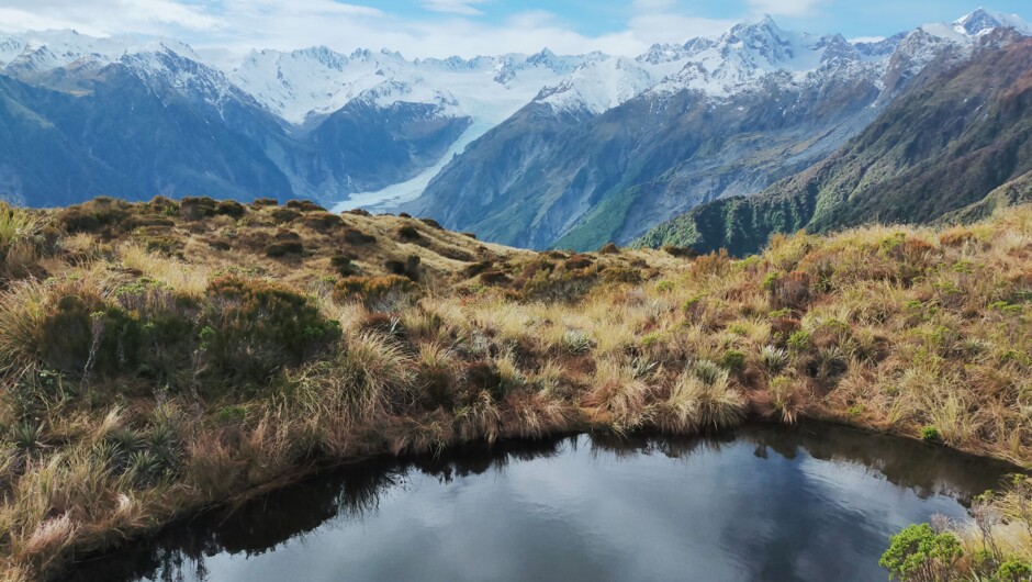 Stunning views on the Mt Fox Day Walk.