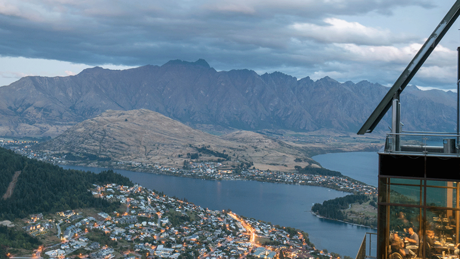 Queenstown view from the Gondola